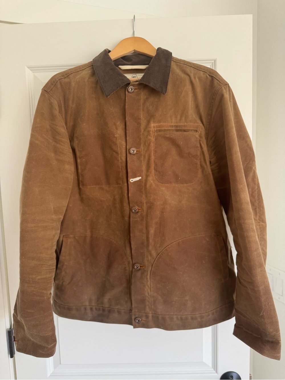 XXL Rogue Territory Supply Jacket - Cord Collar Whiskey